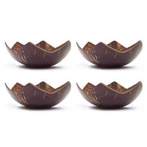 Plato de Servir Sostenible, Tazón de Cáscara de Coco Natural, Saludable, Económico, al por Mayor, Tazón de Madera de Alta Calidad para Cocina y Restaurante - Product Image 2