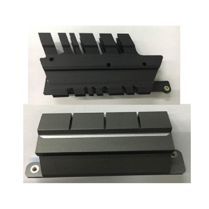 Dissipateur thermique en alliage d'aluminium de haute qualité, série 6000, sur mesure, ODM, poinçonnage carré, pliage, soudage, découpe, anodisation, conçu pour les clients - Product Image 4