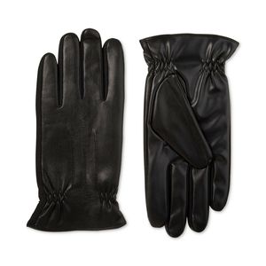 Guanti Isotoner Signature da Uomo X-Large in Finta Pelle Nappa, Guanti Termici Sleekheat per Guida, Uso Quotidiano, Sport e Ciclismo, Neri in PU - Product Image 1