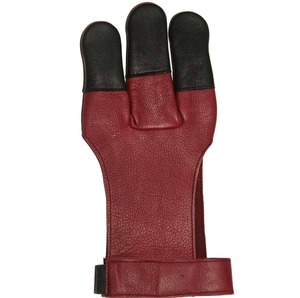 Gants de tir à l'arc d'entraînement en plein air Conception de doigt coupé en cuir de vache pour le sport direct du Pakistan - Product Image 4