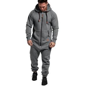 Ensemble de course pour hommes Costumes de sport pour hommes Survêtement de sport 2 pièces Sweat à capuche Pantalon Ensemble de sport pour hommes - Product Image 1