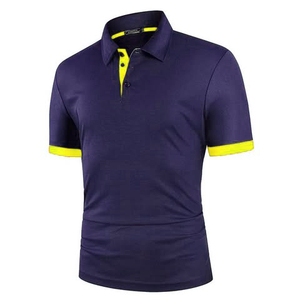 Polos Homme Polo 100% Coton Couleur Solide Tissu Jersey Dernière Collection avec Marque Privée - Product Image 2