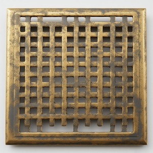 Panel de Acceso Minimalista Moderno de Latón Sin Perforaciones para Limpieza de Tuberías de Hotel con Entrada Oculta Segura - Product Image 1