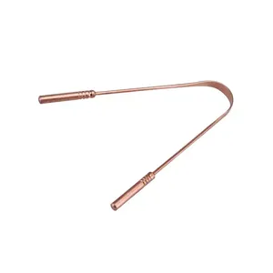 High Efficiency Copper Tongue Cleaner for Personal Use Custom Packaging Available in Bulk Quantity Directly from India - Product Image 5
