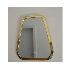 Miroir en laiton doré avec cadre sculpté complexe pour décoration murale salon chambre salle de bain et intérieurs spirituels - Product Image 4