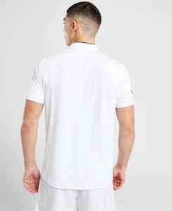 เสื้อโปโลสำหรับผู้ชายเสื้อกีฬาลำลองแขนสั้นปรับแต่งโลโก้ได้มีขนาดปกติทำจากโพลีเอสเตอร์/ ผ้าฝ้ายแข็ง - Product Image 3