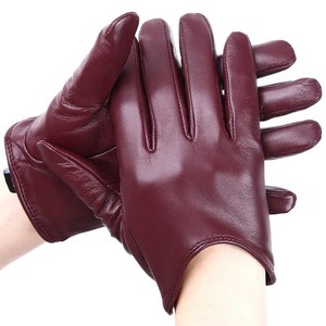 Guantes de cuero PU personalizables profesionales de alta calidad, guantes de moto para deportes de invierno, venta al por mayor, viajes informales al aire libre bajos - Product Image 2