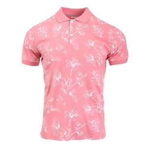 Hombres de alta calidad para Polo con manga corta transpirable Casual Color sólido desgaste al por mayor - Product Image 1