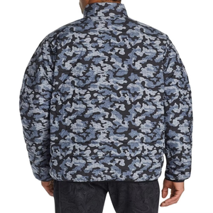 2025 chaqueta acolchada de invierno personalizada para hombre con cremallera, cuello con capucha, estilo Formal, bolsillos de burbujas, calidad Premium - Product Image 2