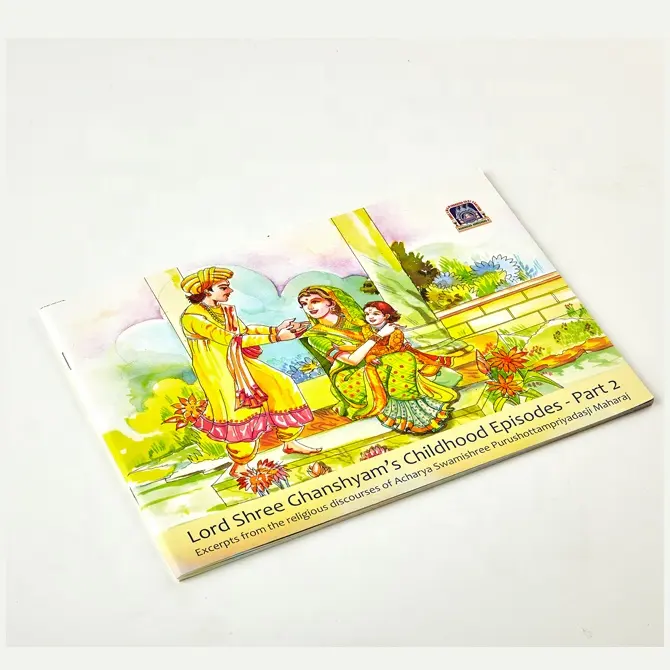 Preço razoável Personalizado Crianças Hardcover Coloring Book Crianças Inglês Story Printing School Book