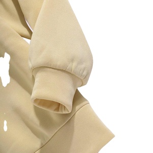 เสื้อฮู้ดดี้ผู้ชายแบบมีกระเป๋า สั่งทำขายส่ง ผ้าผสมเนื้อหนา 14 ออนซ์ ดีไซน์ไม่ซ้ำใคร ผ้าฝ้ายหนานุ่ม แฟชั่นใหม่ 2025 คุณภาพพรีเมียม - Product Image 3