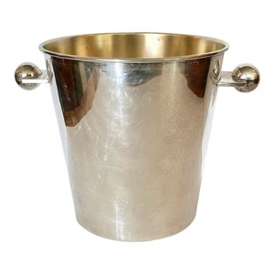 Cubo de hielo de champán de acero inoxidable 100%, accesorios de barra con acabado antiguo de acero inoxidable, cubo de hielo con acabado de cobre - Product Image 1