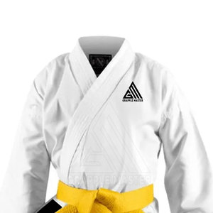ชุดคาราเต้ Grapple Master ระดับมืออาชีพ ราคาดีที่สุด ออกแบบโลโก้ได้ตามต้องการ ผ้าฝ้าย 100% ชุดศิลปะการต่อสู้สำหรับผู้ชาย ขายดี - Product Image 5