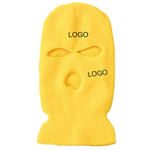 Calidad Premium a prueba de viento Personalizar Logo Diseño Pasamontañas Máscaras de esquí Multi colores Transpirable Unisex Máscaras para hombres Ropa al aire libre - Product Image 2