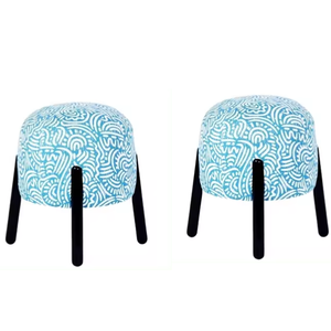 Instalaciones de ocio taburete de sala de estar con tela diseños minimalistas modernos al mejor precio color costumiz - Product Image 3