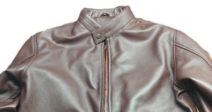 Vestes en cuir pour hommes Style tendance - Cuir de mouton véritable, avec logo personnalisé veste pour hommes - Product Image 6