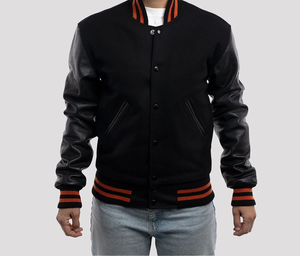 Chaqueta universitaria de estilo clásico para mujer Premium para Bulls Chicago Jacket en cuero de lana Servicio OEM disponible - Product Image 3