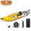 Kayak de Pesca Inflable de PVC 2024, Tipo Sit-On-Top, para una Sola Persona, para Surfear en la Playa y el Río, 4 m de Longitud - Product Image 4