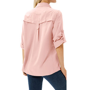 Gran oferta, camisas formales de talla grande para mujer con estilo a la moda, diseño personalizado, camisas formales informales ajustadas de Color sólido - Product Image 6