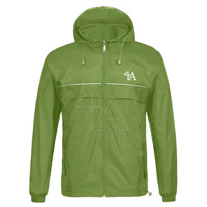 2025 Relaxed Fit Windbreaker <b>Jacket</b> For <b>Men</b> With Hooded Modern Style And Comfortable Material - Product Image 1
