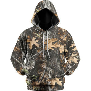 Nueva llegada de calidad superior invierno hombres caza sudaderas transpirable estampado ropa casual personalizable para adultos - Product Image 2