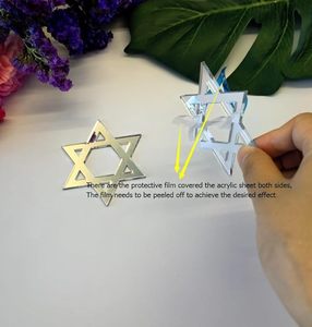 แหวนผ้าเช็ดปากรูปดาวแหวนเงินและผ้าเช็ดปากโบราณสำหรับงานแต่งงานและวันหยุดคริสต์มาสสำหรับโอกาสพิเศษ - Product Image 4