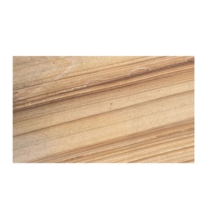Dalle de pierre de grès teck naturel de qualité supérieure 40x40 cm, surface polie résistante et durable, idéale pour le revêtement de sol - Product Image 6