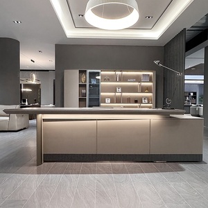 Modern Luxury Extendable Executive <b>Desk</b> Wooden Office Table <b>Large</b> CEO Manager Table High End Boss <b>Desk</b> Commercial Executive Offi - Product Image 1