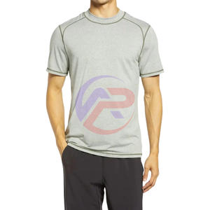 Camiseta personalizada de algodón y poliéster de la mejor calidad para hombre, Camiseta estampada con diseños personalizados, camiseta transpirable, camiseta de ajuste regular - Product Image 4