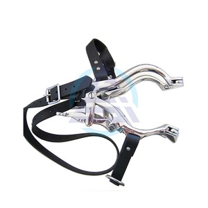 Espéculo bucal equino The Edge con correas de Biothane, acabado pulido - Product Image 1