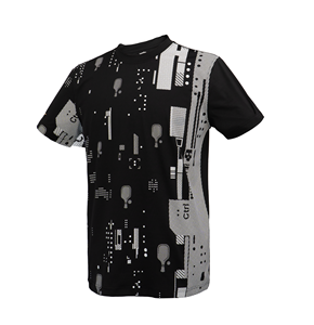 Camiseta Deportiva de Manga Corta de Secado Rápido de Alta Gama Más Vendida, Corte Regular, Logotipo Personalizado, Impresión Digital Premium, Servicio OEM - Product Image 1