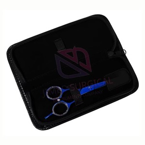 Ciseaux à cheveux en acier inoxydable JIMED SURGICAL en gros |   Poignée ergonomique, lames de précision à pointe arrondie, salon professionnel - Product Image 3