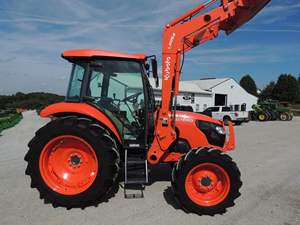 Utilizado para tractores agrícolas de ruedas KUBOTA 4x4 70HP-130HP automático con engranaje de bomba y motor listo para enviar - Product Image 6