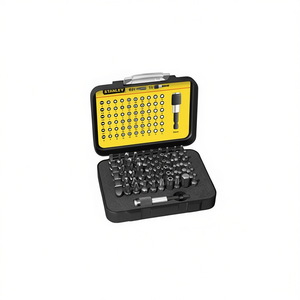For Stanley 61 Piece 1/4'' Drive Bit Set (25mm) with <b>Magnetic</b> Bit-Holder and <b>Lock</b>-Ring Tool Sets - Product Image 2