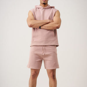 Women Sleeveless Hooded Short Set - Stylish and Breathable Two-Piece Outfit for Summer, Perfect for Fitness and Lounging - Product Image 3