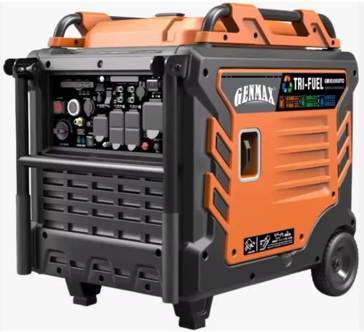 Original New Sales On Genmaxx GM10500iETC Tri-Fuel Inverter Generator 8500W/10500W 50 Amp Remote Start New