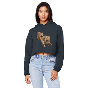 Sudadera con Capucha Corta Unisex Estilo Boyfriend con Borde Crudo, Estilo Jersey Informal de The Cheetah Brothers para Primavera, Transpirable y Cómoda - Product Image 6