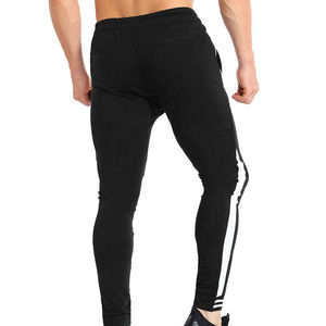 Pantalon droit et décontracté de haute qualité pour hommes 100% toile de coton personnalisable pour adultes - Product Image 4