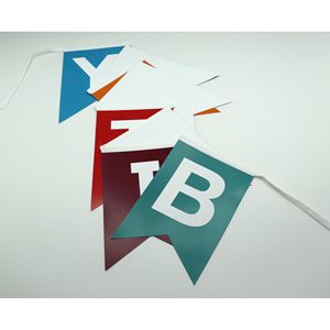 Colorful Paper <b>Banner</b> for Father's Day Graduation Back to School Diwali Christmas Celebrations - Product Image 5
