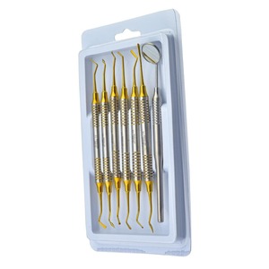 Dogmatic International CE approuvé dentaire Composite verre ionomère amalgame Kit d'instruments de remplissage en acier inoxydable alimentation manuelle - Product Image 2