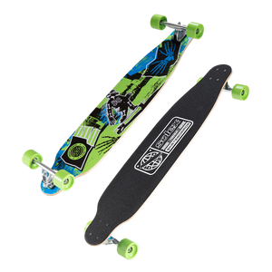 Patineta SOLEX de 41 Pulgadas, Estilo Cruiser, Tabla de Madera de Arce Chino, Ejes de Aluminio, Rodamientos de Metal y Plástico ABEC-7, Capacidad de Carga de 100 kg - Product Image 3