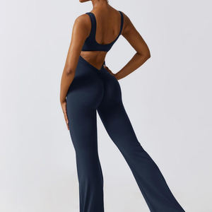 Mono de Yoga de tendencia superior transpirable para mujer, ropa informal, nueva moda, mono de yoga cómodo de tarifa razonable en tamaño personalizado - Product Image 4