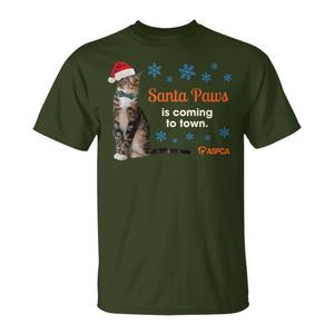 Maglietta promozionale Santa Paws Cat - Product Image 1