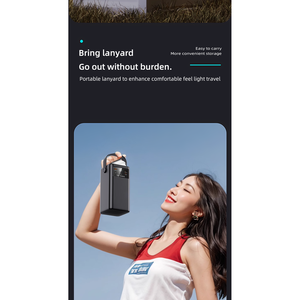 Batterie externe portable 50000 mAh avec charge rapide, chargeur de téléphone rechargeable au lithium-ion - Product Image 6