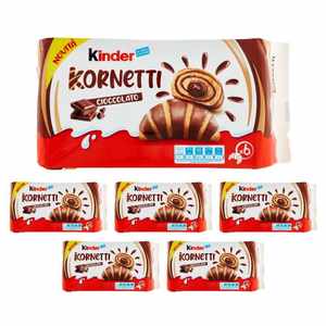 Vente en gros Kinder Kornetti Chocolat 252g, meilleure qualité Mini cornets de chocolat à la crème glacée, prix d'usine en vrac, fournisseur de collation populaire - Product Image 1
