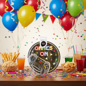 Assiettes de fête jetables 23 cm, 8 pièces, pour jeux d'amour, fournitures de fête - Product Image 3