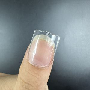 Smalto per Unghie A.G.A Full Cover XS Square Tips Trasparente - Product Image 2