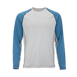 Men's Casual <b>T</b>-<b>Shirt</b> High Quality Terry Fabric Custom Logo Full Sleeve Solid Print 3D Patterns Available Short <b>Length</b> 220 Grams - Product Image 6