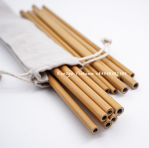 Eco2go 100% Natural Bamboo Straws Reusable and Biodegradable with Cleaning Brush-Disposable Eco-Friendly Product - Product Image 3
