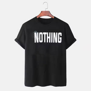 เสื้อยืดโอเวอร์ไซส์สำหรับผู้ชายเสื้อยืดแฟชั่นสไตล์สตรีทแวร์ออกแบบโลโก้ได้ตามต้องการ - Product Image 1